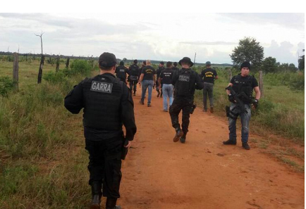 Pol�cia Civil prende �ltimo integrante de quadrilha que invadiu fazenda em Confresa