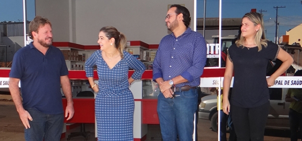 Prefeitura de Juara inaugura Farm�cia Central para facilitar a distribui��o de medicamentos. 