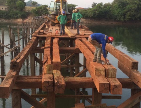 Tr�fego sobre a ponte no Rio dos Peixes, estrada Paranorte, estar� interditado nesta sexta-feira e s�bado (01 e 02) 