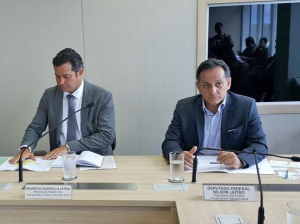 Ministro dos Transportes participa de debate sobre a BR-163 nesta ter�a-feira (21), em Sinop
