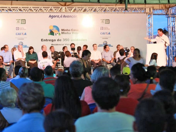 Conjunto habitacional vai beneficiar 1.400 fam�lias em Lucas do Rio Verde