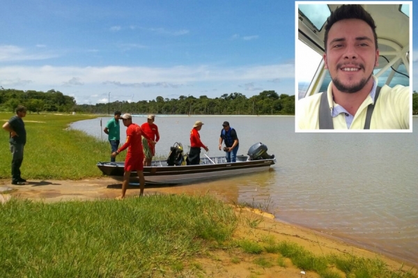 Jovem morre afogado ap�s cair de jet ski em lago no interior