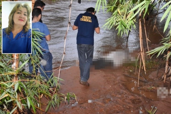 Corpo de servidora � encontrado dentro de saco em rio de MT