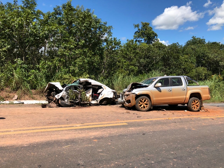 Prefeito de Nova maring� se envolve em acidente na estrada da Guia com um morto 