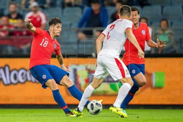 Advers�rio do Brasil na Copa, S�rvia � derrotada pelo Chile em amistoso