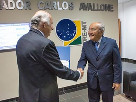 Paulo Fi�za recebe do TRE-MT diploma de senador em substitui��o a Pedro Taques e Jos� Medeiros