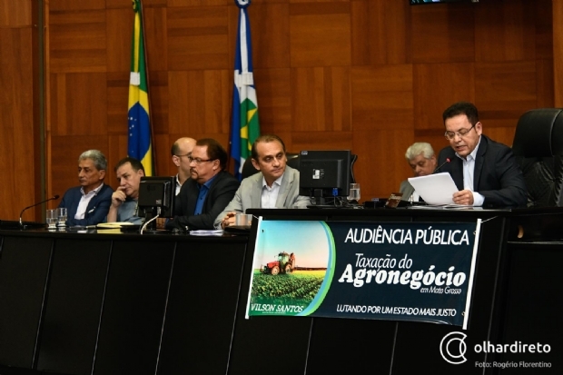ALMT criar� f�rum para aprofundar os debates sobre taxa��o do agroneg�cio