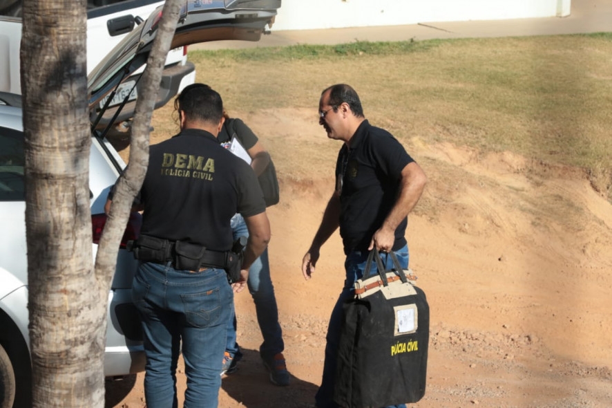 Opera��o cumpre 5 mandados de pris�o contra fraudes na Sema