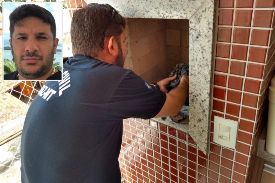 Alvo queimou pap�is e saiu 5 minutos antes de policiais chegarem
