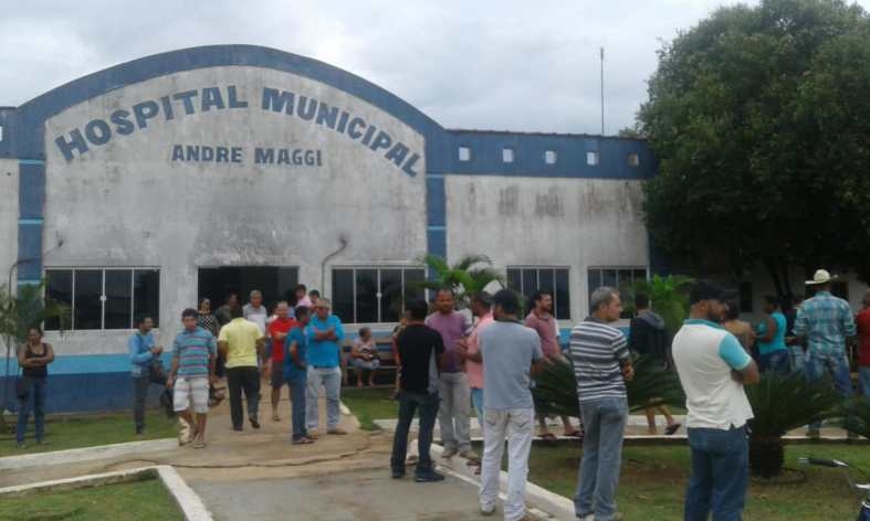 Hospital de Colniza Lotado � Tiroteio na Magali Deixa Mortos e Feridos.