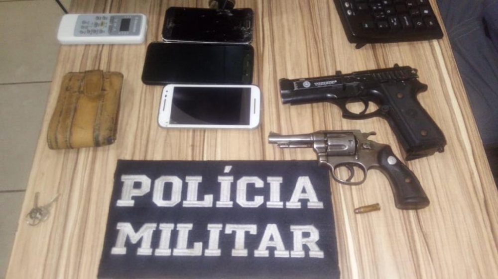 PM liberta v�tima de roubo seguido de sequestro e prende tr�s suspeitos em flagrante