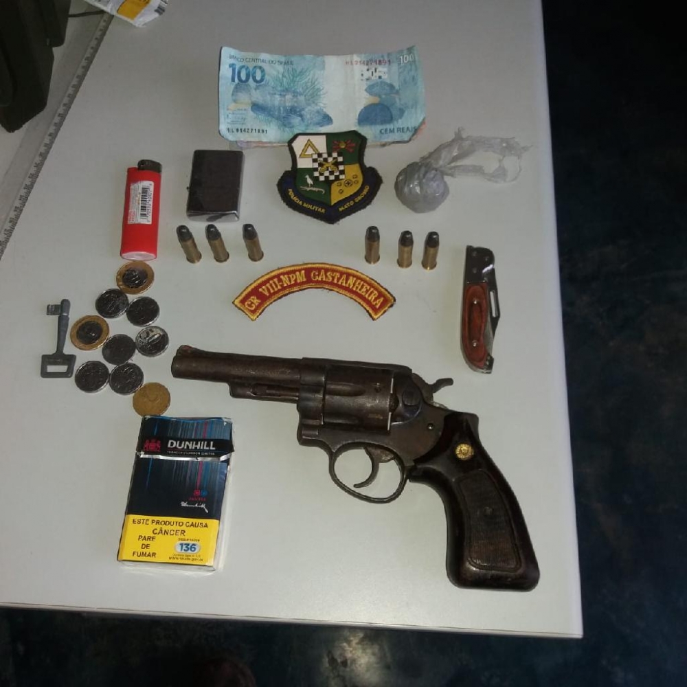 Assassinos de mulher s�o presos em flagrante em Castanheira