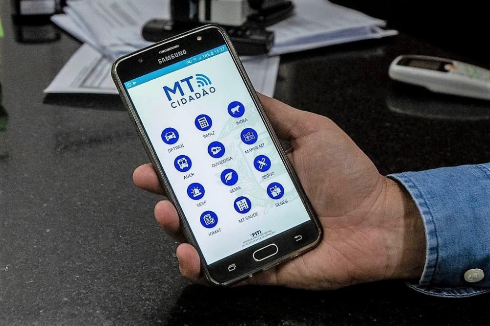 MTI disponibiliza novos servi�os do MT Sa�de no aplicativo MT Cidad�o