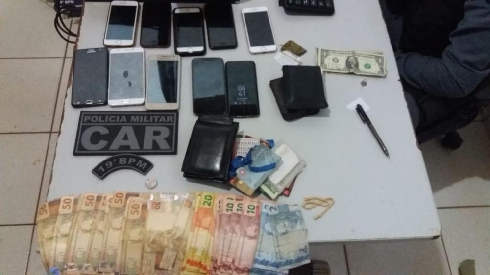 Quadrilha � presa por v�rios furtos durante evento em Tangar� da Serra