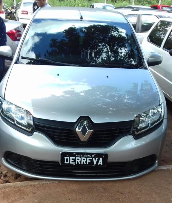  Carro roubado na Bahia � recuperado pela Pol�cia Civil em Cuiab�
