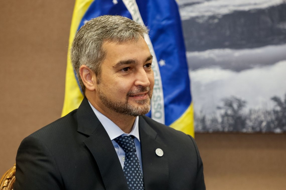 Bolsonaro e Abdo conversam sobre Itaipu, com�rcio e seguran�a