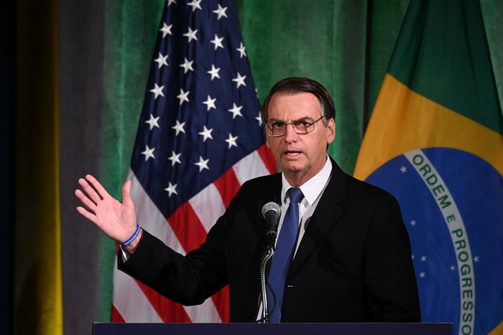 Bolsonaro e Trump se re�nem hoje na Casa Branca