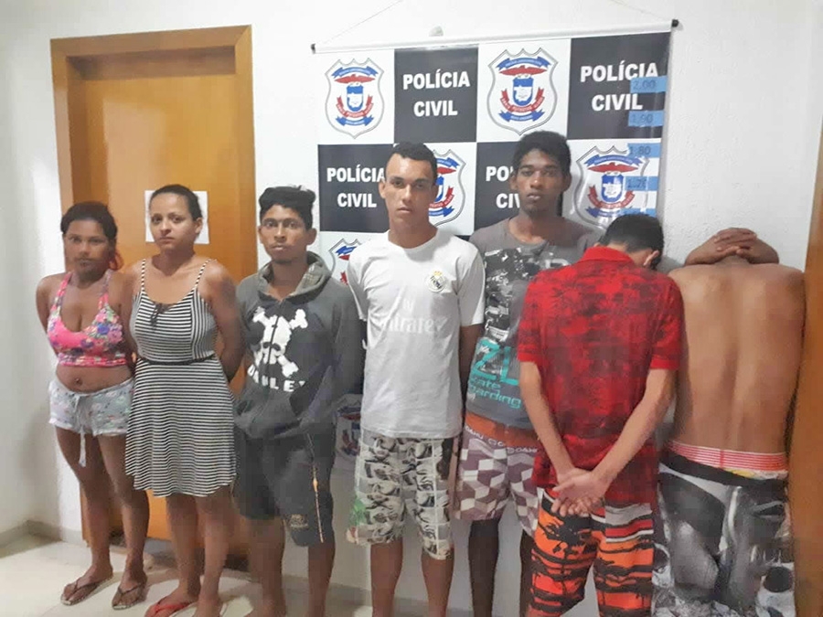 Pol�cia Civil prende sete de associa��o criminosa envolvida no latroc�nio de investigadora de Ribeir�o Cascalheira