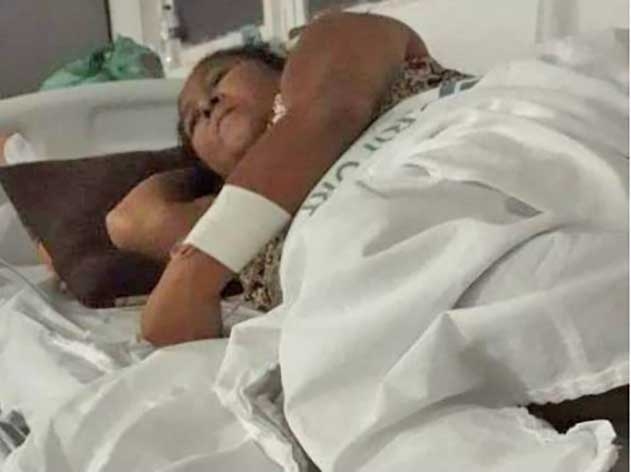 Idosa corre risco de amputa��o de perna caso cirurgia vascular n�o seja realizada pelo Estado