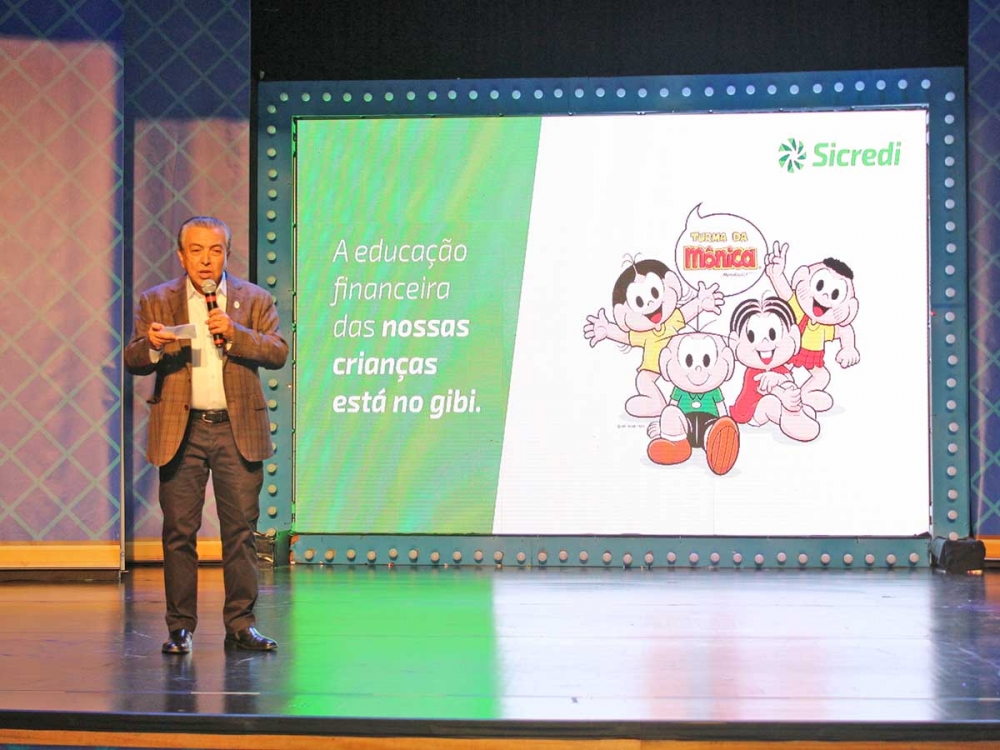 Turma da M�nica e Sicredi lan�am desenhos animados sobre educa��o financeira.