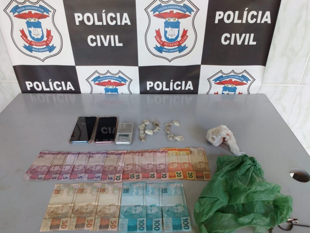  Ao completar maioridade traficante � preso em Nova Xavantina