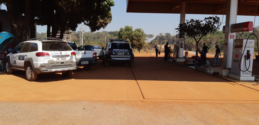  A��o conjunta lacra bomba de posto de combust�vel em distrito de Sorriso