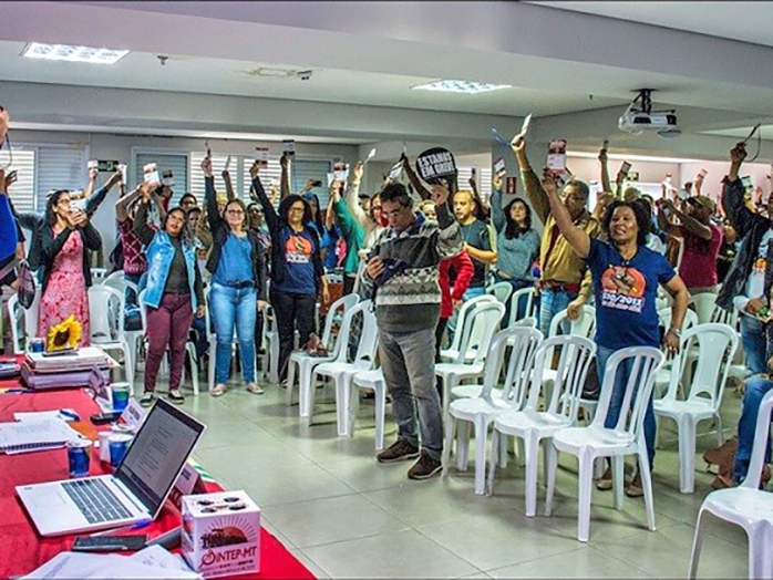 Sintep/MT encaminha para Assembleia Geral decis�o sobre continuidade da greve