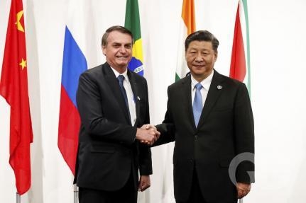 Bolsonaro recebe l�deres do Brics a partir desta quarta para reuni�o de c�pula do bloco