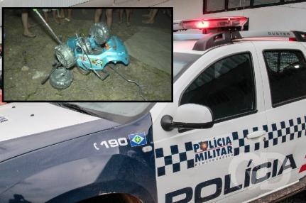 Beb� de um ano e tia s�o atropelados em avenida de Sinop.