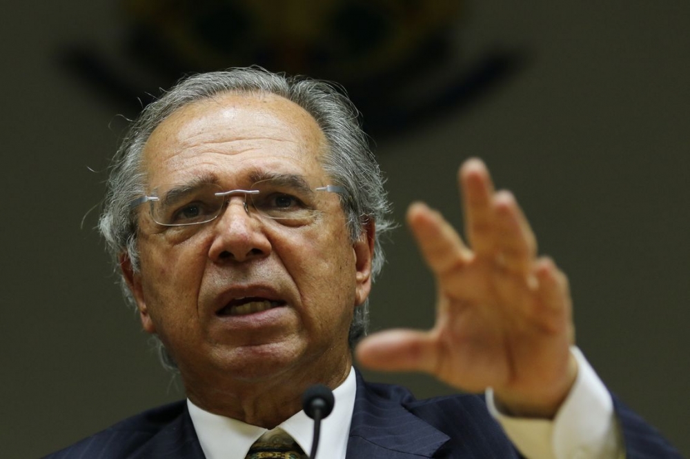 Guedes: alta da infla��o far� sal�rio m�nimo ficar acima de R$ 1.031