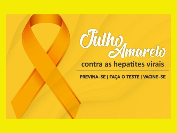 Julho Amarelo alerta popula��o sobre risco das hepatites virais