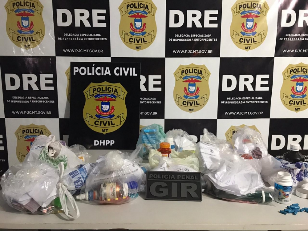  A��o integrada apreende c�psulas com drogas que entrariam na PCE como medicamento para covid-19