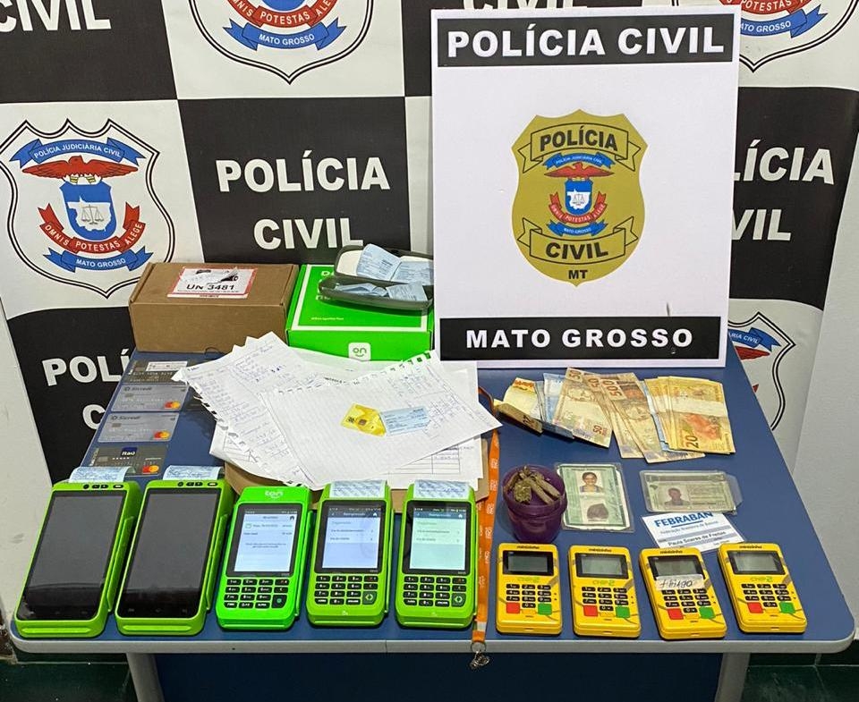  Estelionat�rios presos, que agem a mando de grupo criminoso, aplicam golpes com preju�zo de R$ 38 mil