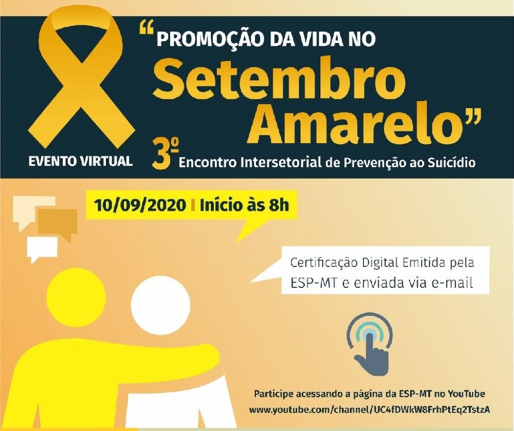 Secretaria de Sa�de realiza evento virtual para debater a��es de promo��o � vida 