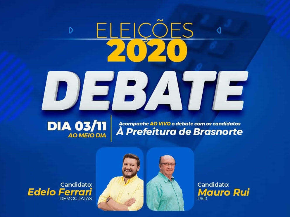 Juara ter� ou n�o, debate entre os candidatos em 2020?