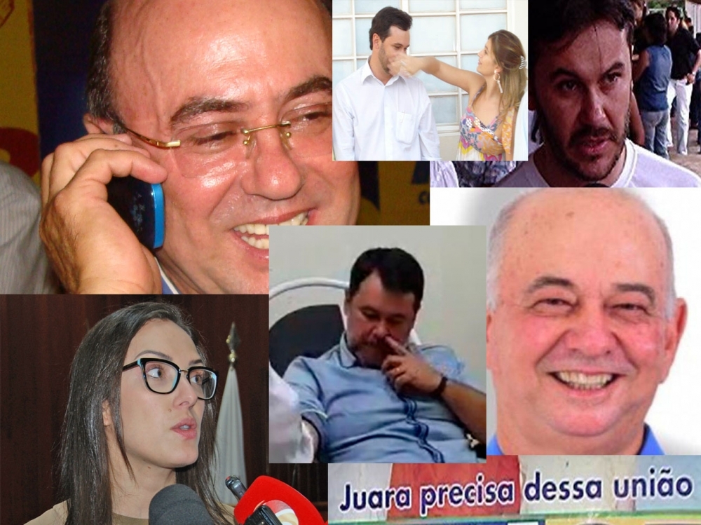 Ser� que o eleitor de Juara imaginou um dia essa uni�o?