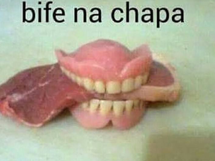 Candidato quer institucionalizar doa��es de dentaduras.
