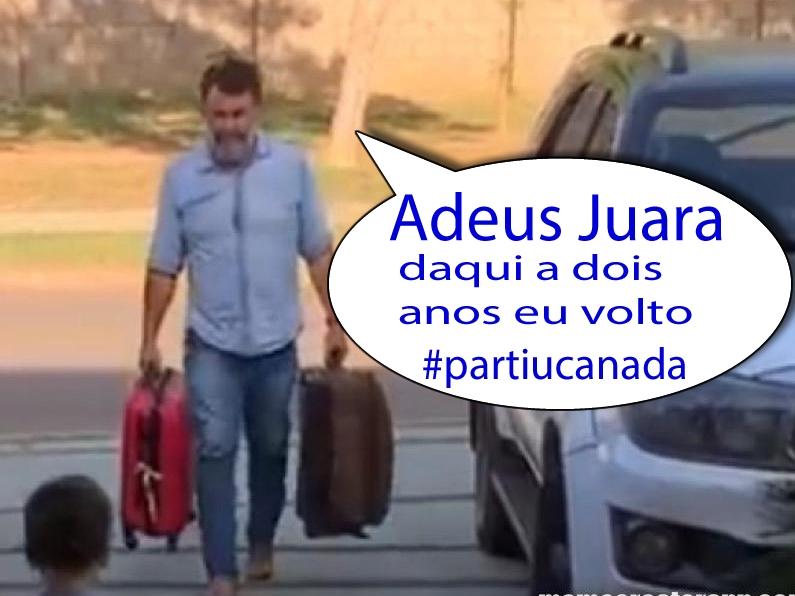 De tempos em tempos ele aparece. 