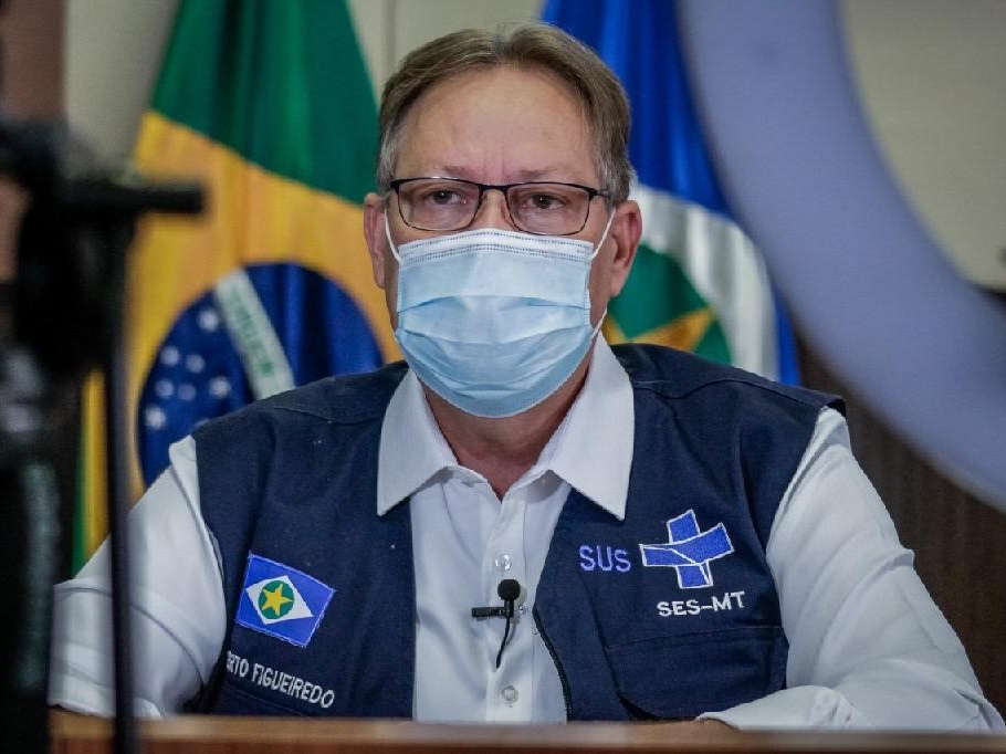Secret�rio de sa�de de Mato Grosso, Gilberto Figueiredo, apresenta melhora e deixa o setor semi-intensivo 
