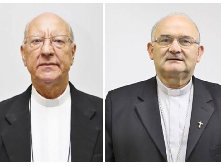 Dom Can�sio Klaus e dom Gentil Delazari testam positivo para COVID-19 e iniciam tratamento.