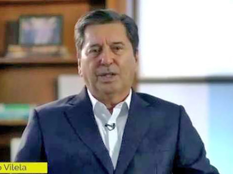Maguito Vilela: prefeito eleito de Goi�nia, que venceu elei��o internado, morre em SP por covid-19 