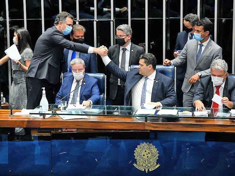 Rodrigo Pacheco � o novo presidente do Senado  Fonte: Ag�ncia Senado