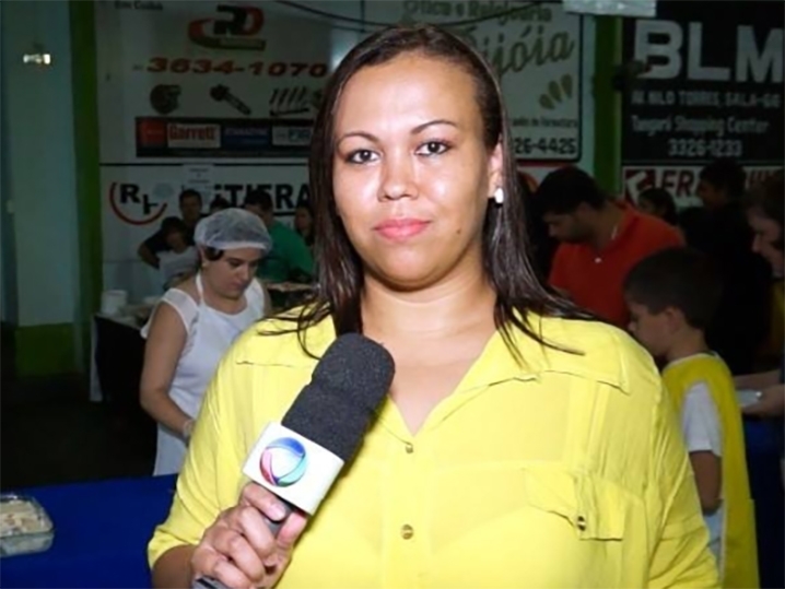 Rep�rter Luc�lia Andrade n�o resiste �s complica��es da Covid-19 em Tangar� da Serra