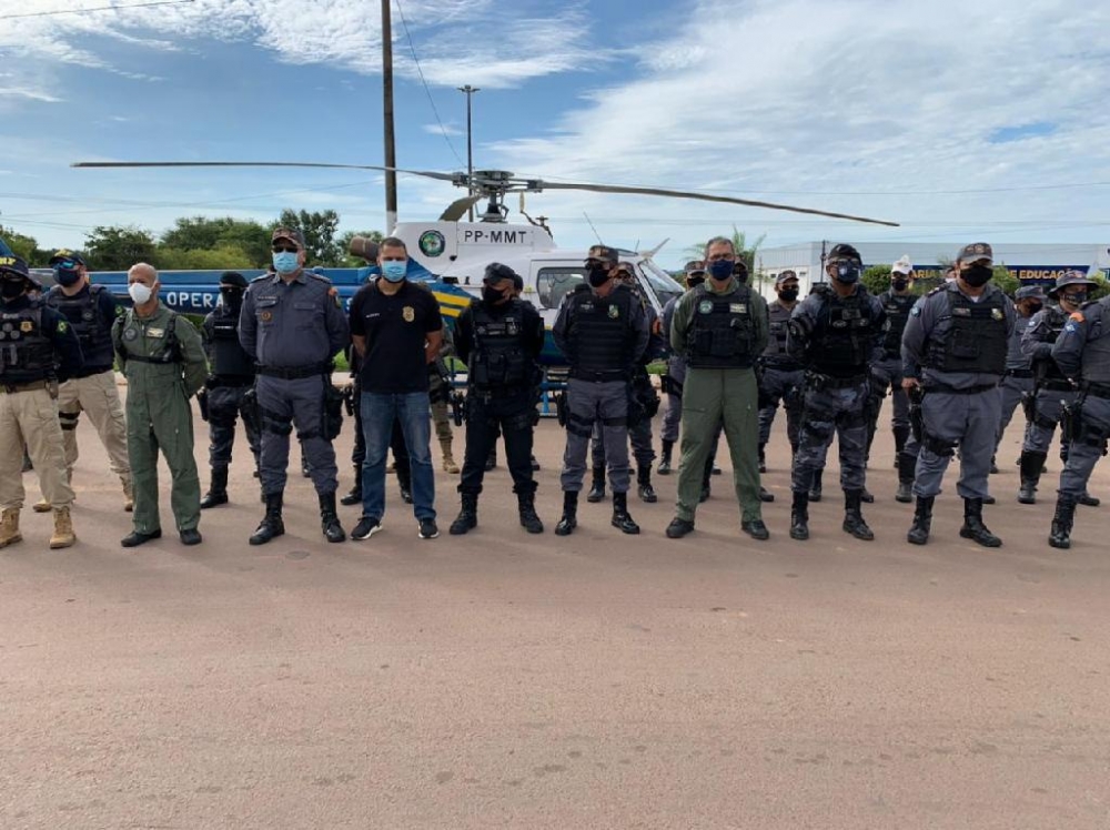 Sesp realiza mais de 60 opera��es integradas de combate � criminalidade em 2021