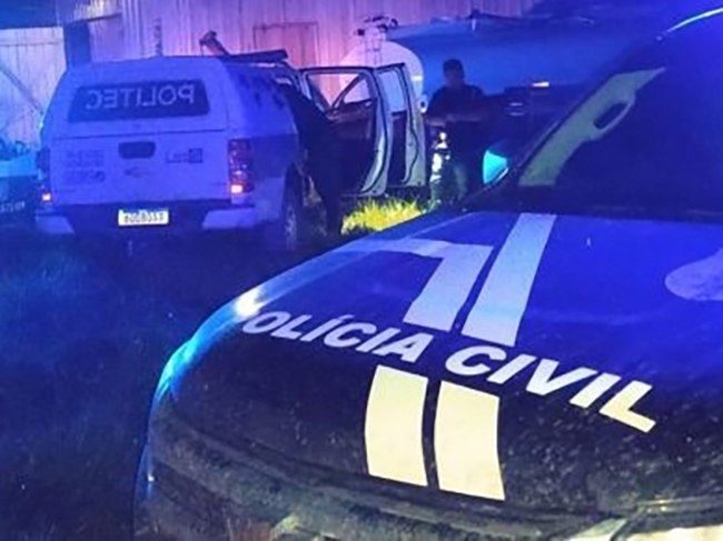 Mulher gr�vida de 3 meses � agredida, pega uma faca e mata o marido em Guarant� do Norte-MT