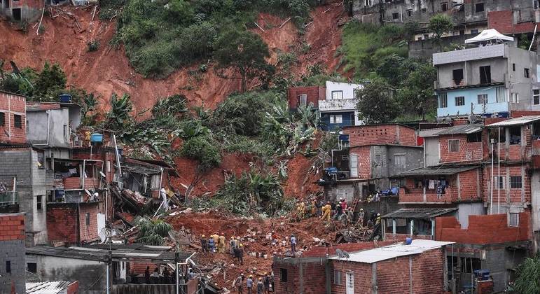 N�mero de mortes por chuvas no estado de SP sobe para 24 
