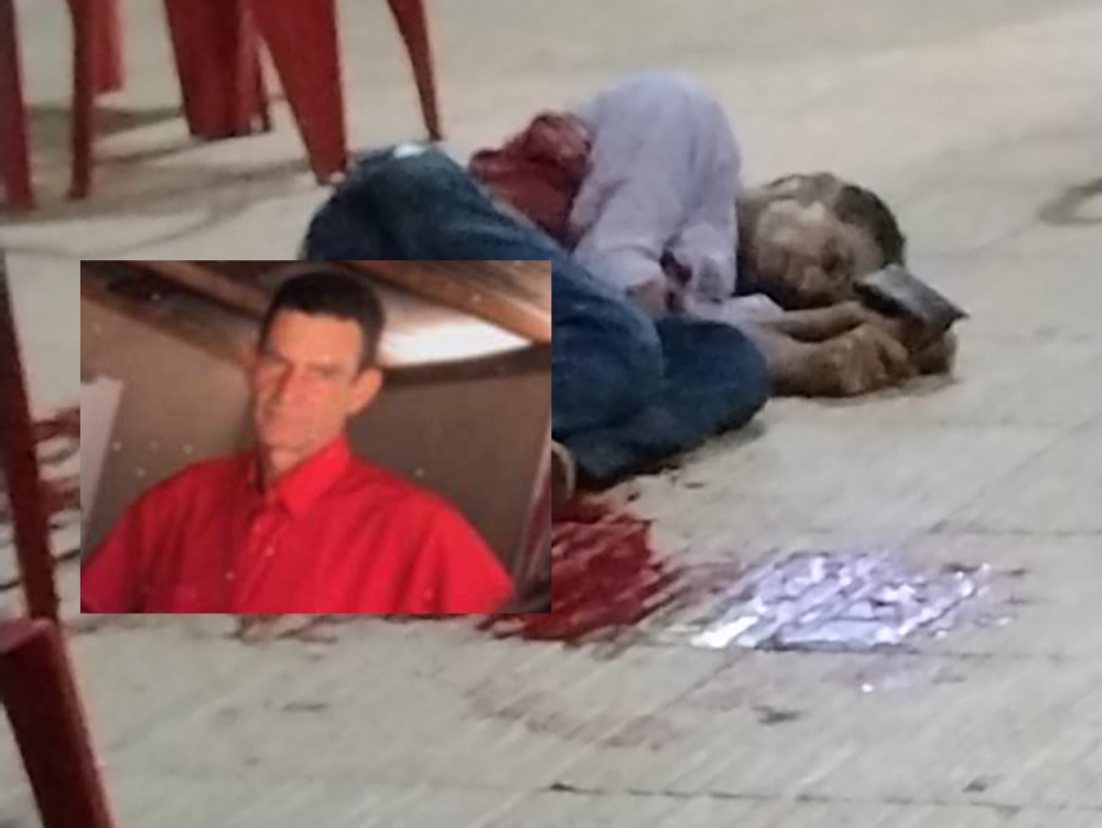 VEJA O V�DEO: Homem � agredido pelas costas e morto covardemente a golpes de fac�o em Castanheira