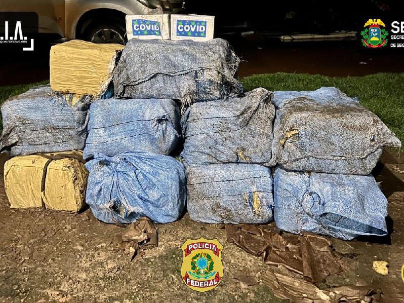 Gefron apreende 400 quilos de coca�na avaliada em R$ 10 milh�es 