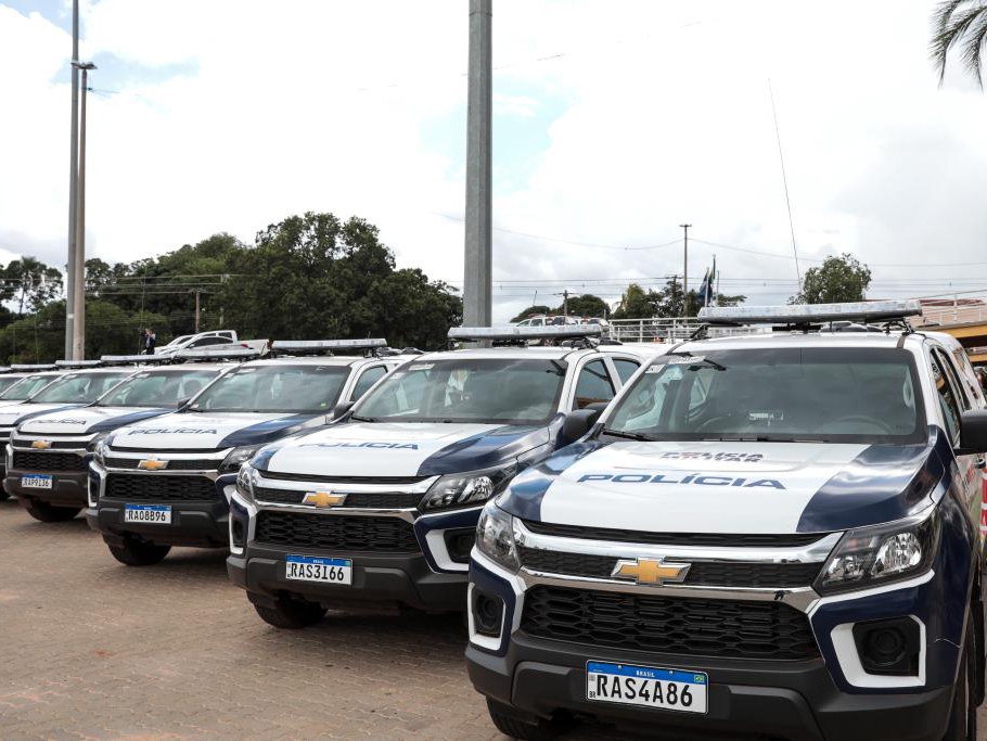 Governo de MT entrega 218 viaturas para as for�as de seguran�a nesta sexta-feira (1�) 