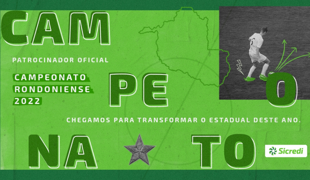 Pela primeira vez Sicredi � patrocinador oficial do Campeonato Rondoniense de Futebol